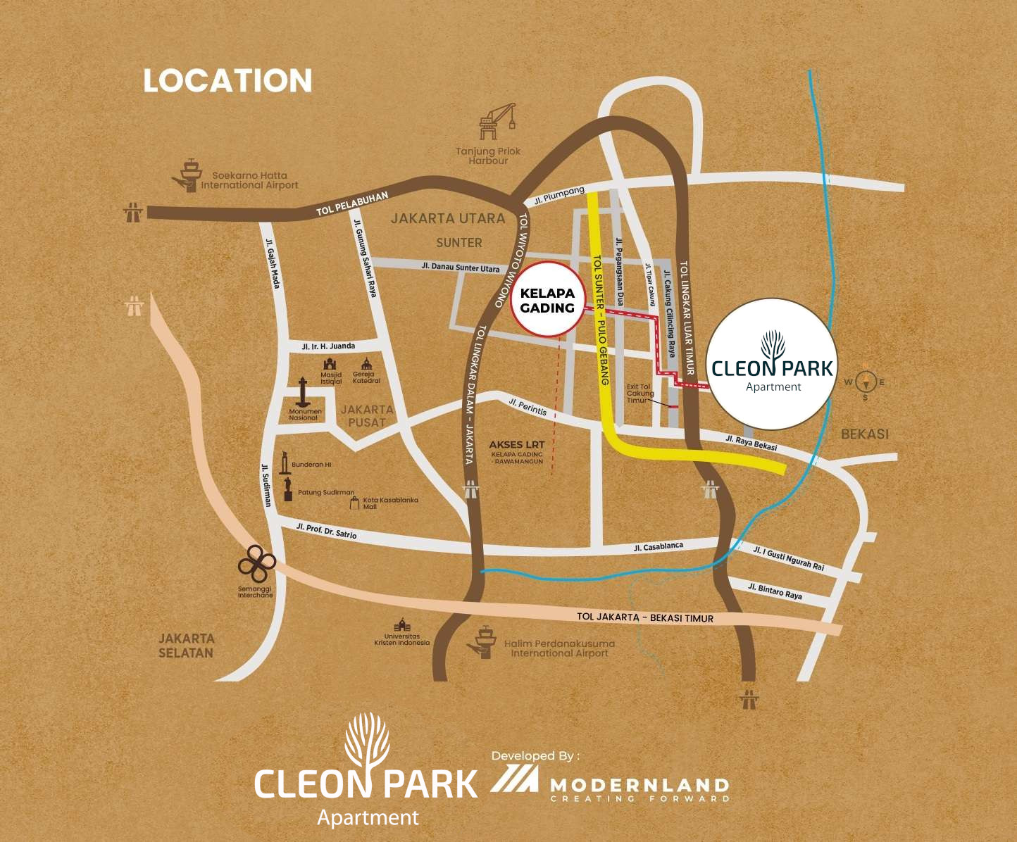 Lokasi Cluster Vastu JGC